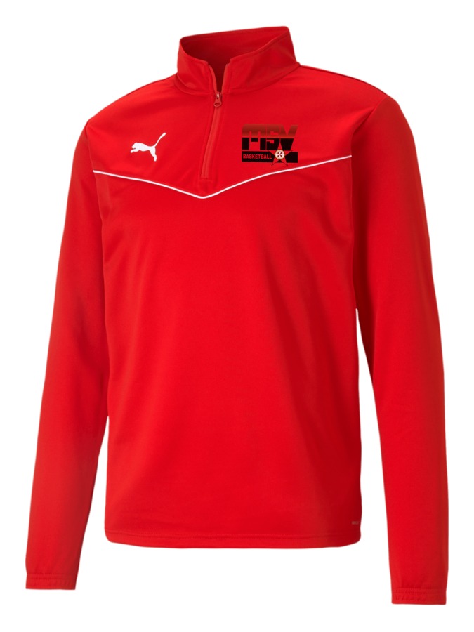 PUMA teamRISE 1/4-Zip-Top