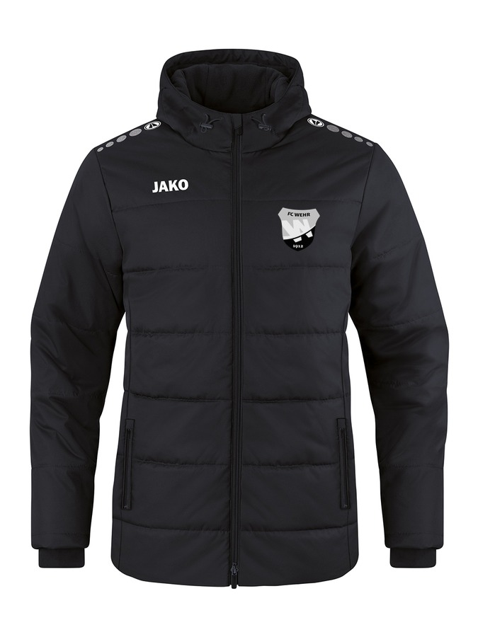 Jako Coachjacke Team mit Kapuze
