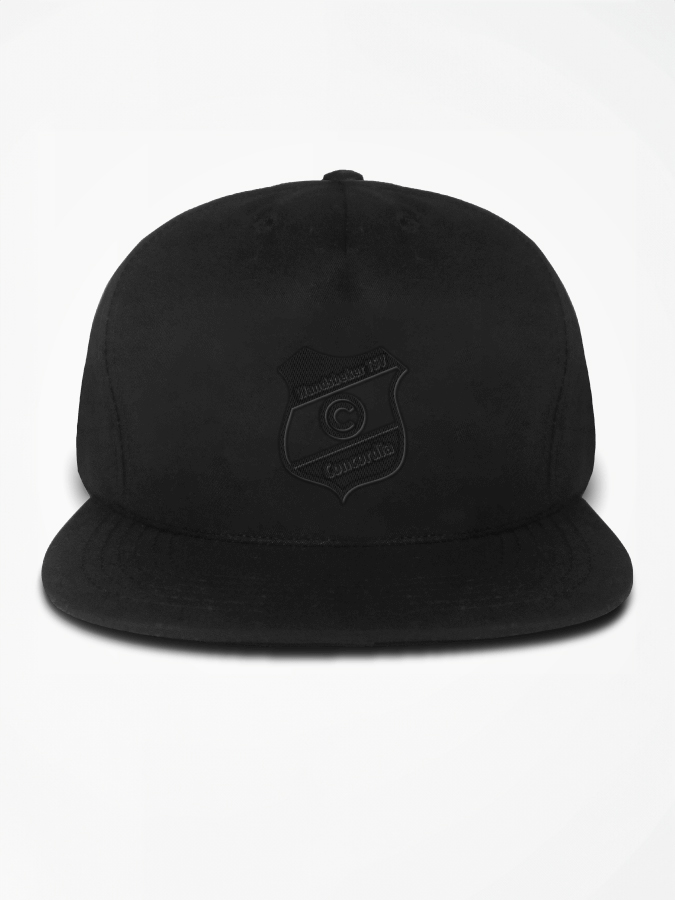 Snapback 5 Panel All Black Sticklogo