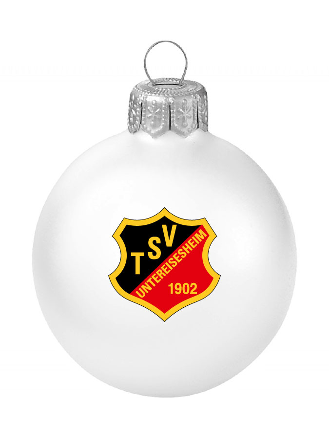 Weihnachtskugel Logo 8cm