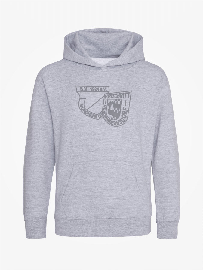 Hoodie All Grey Kids Unisex