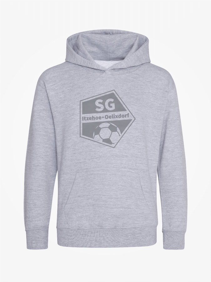 Hoodie All Grey Kids Unisex