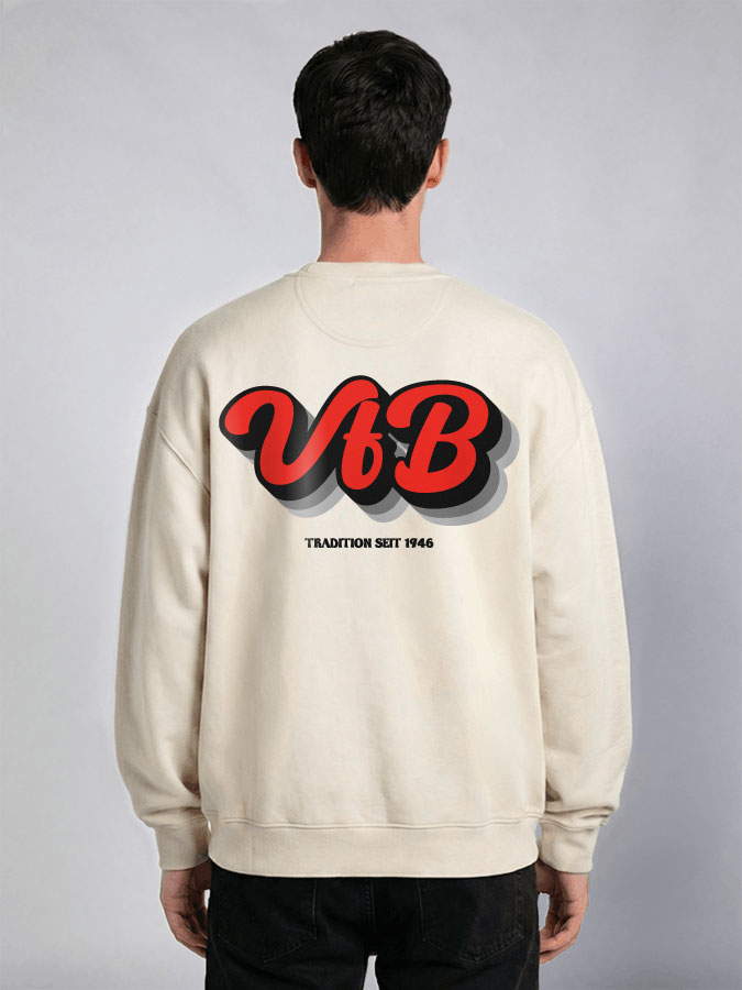 Oversized Sweater Vintage Herren