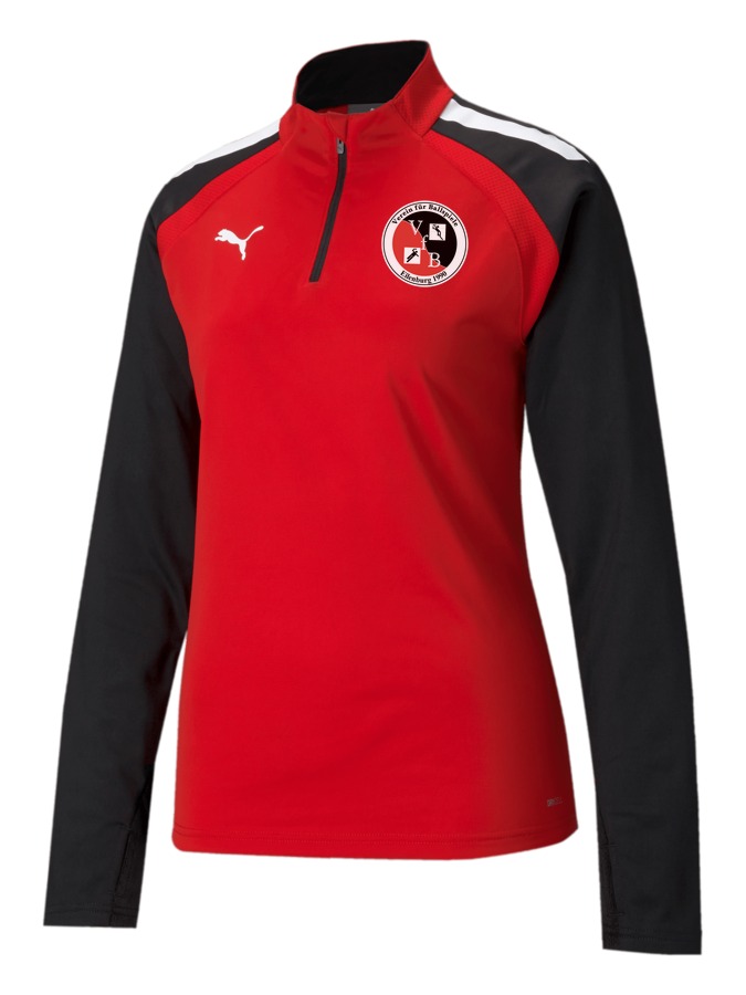 PUMA teamLIGA 1/4-Zip-Top Damen