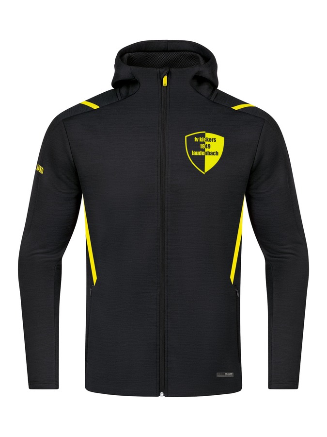 Jako Freizeitjacke Challenge mit Kapuze