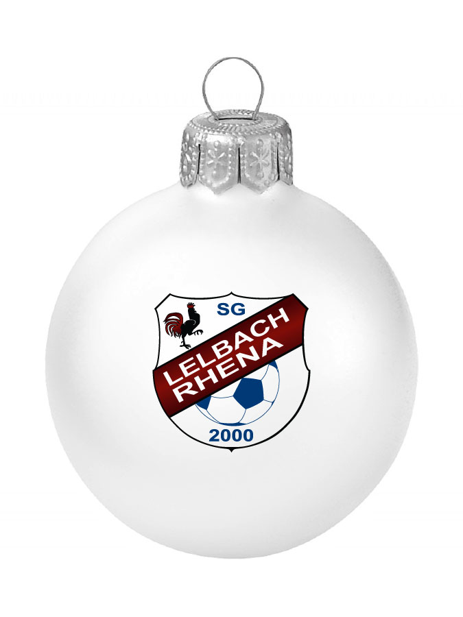 Weihnachtskugel Logo 8cm