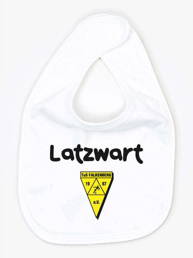 Babylätzchen Latzwart