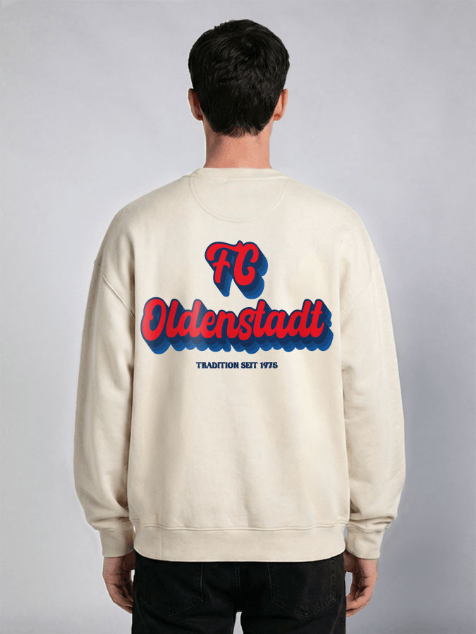 Oversized Sweater Vintage Herren