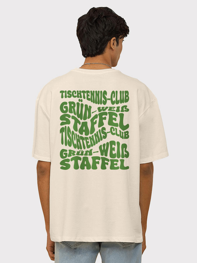 Oversized Shirt Wavy Herren