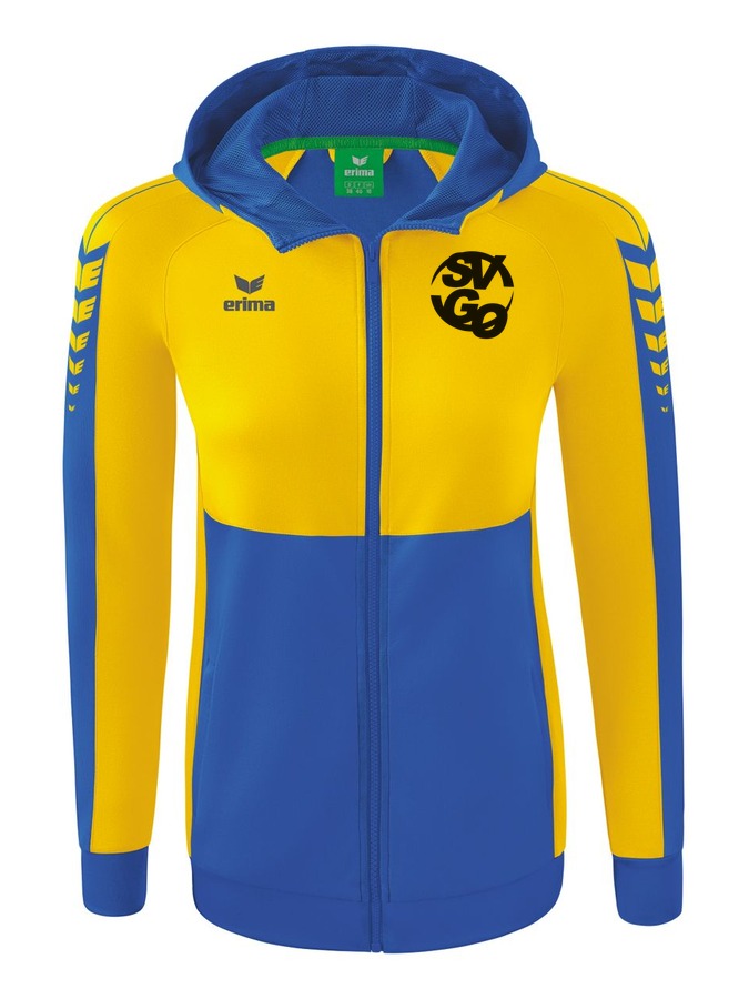 Erima Six Wings Trainingsjacke mit Kapuze Damen