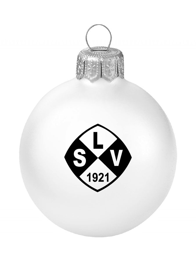 Weihnachtskugel Logo 8cm