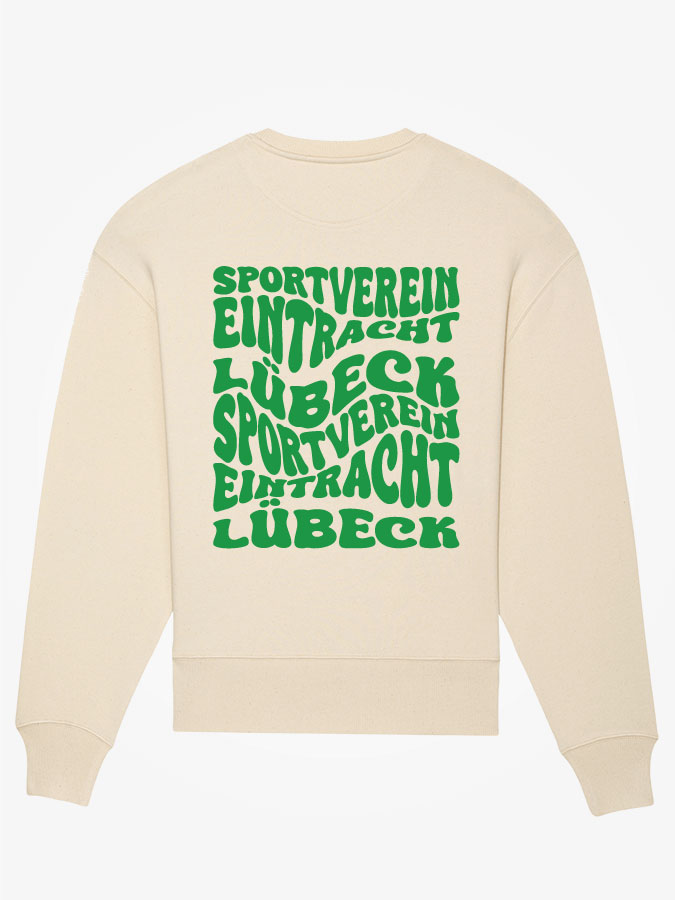 Sweatshirt Oversized Wavy Herren