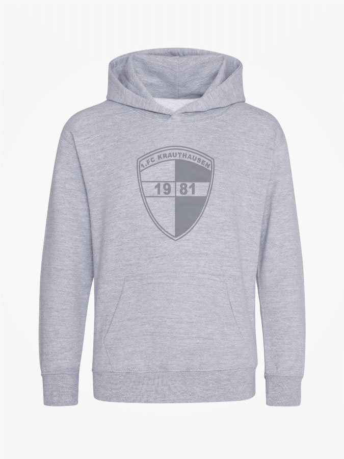 Hoodie All Grey Kids Unisex