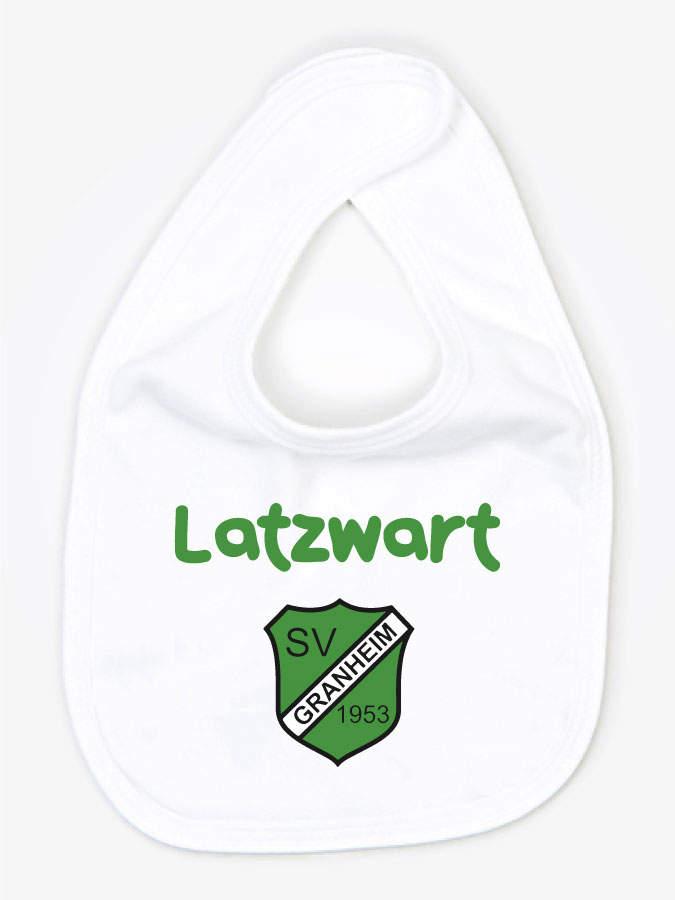 Babylätzchen Latzwart