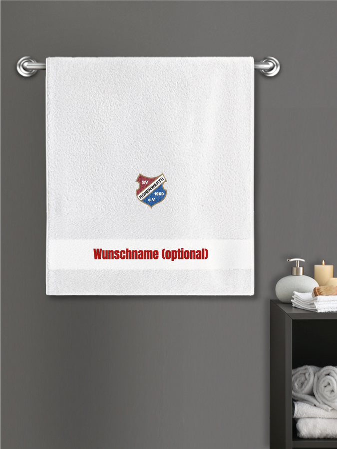 Badehandtuch Team Sticklogo