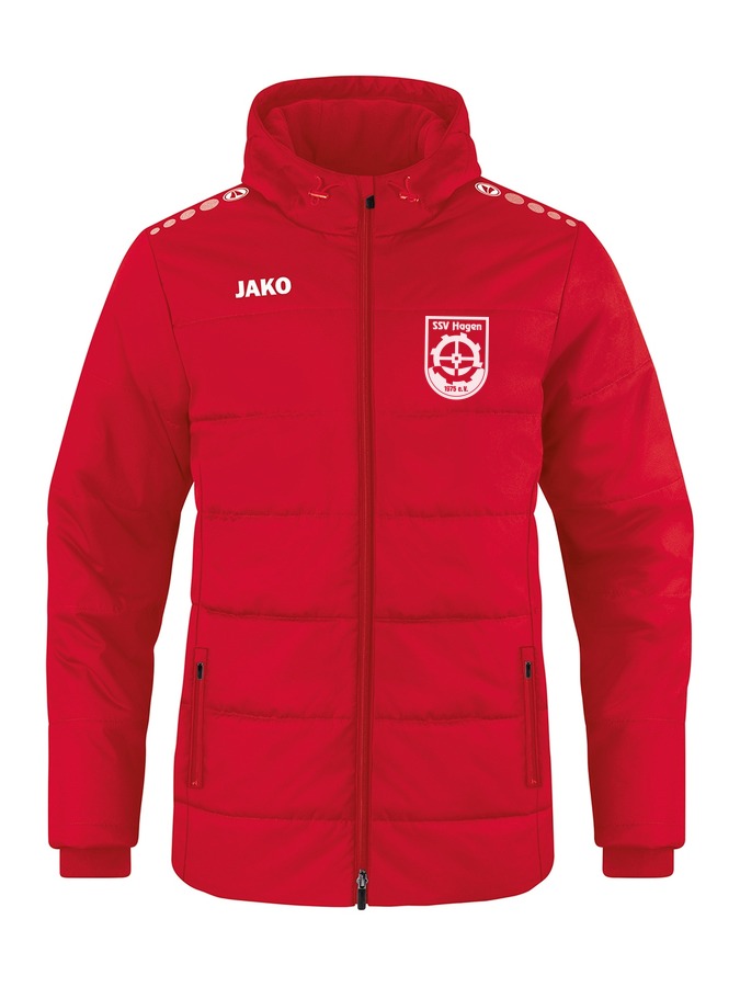 Jako Coachjacke Team mit Kapuze