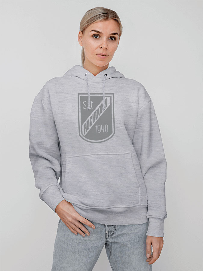 Hoodie All Grey Damen