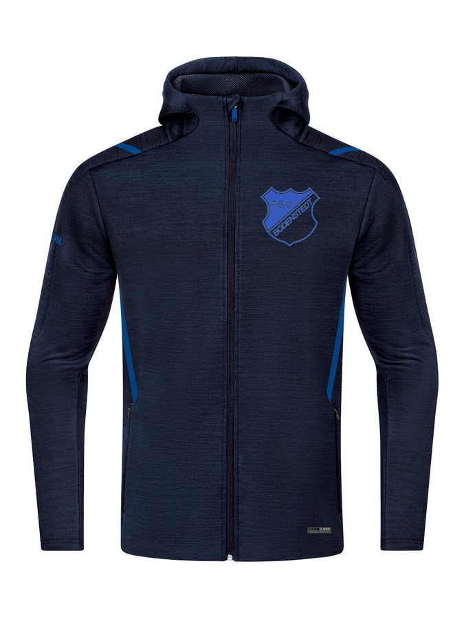 Jako Freizeitjacke Challenge mit Kapuze