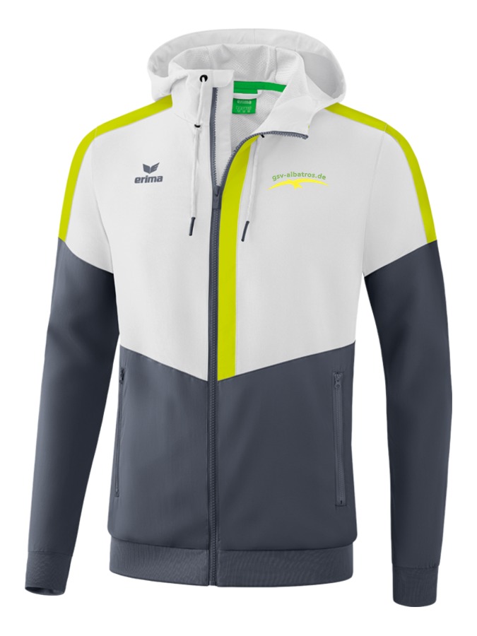 Erima Squad Tracktop Jacke mit Kapuze