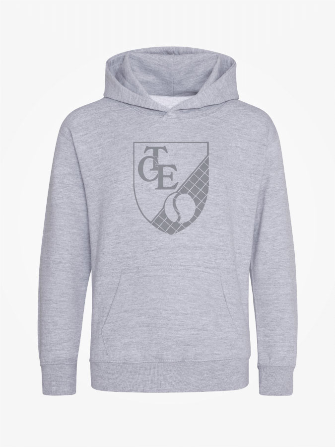 Hoodie All Grey Kids Unisex