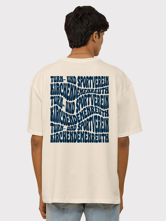 Oversized Shirt Wavy Herren