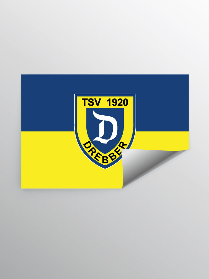 Aufkleber DIN A7 Logo