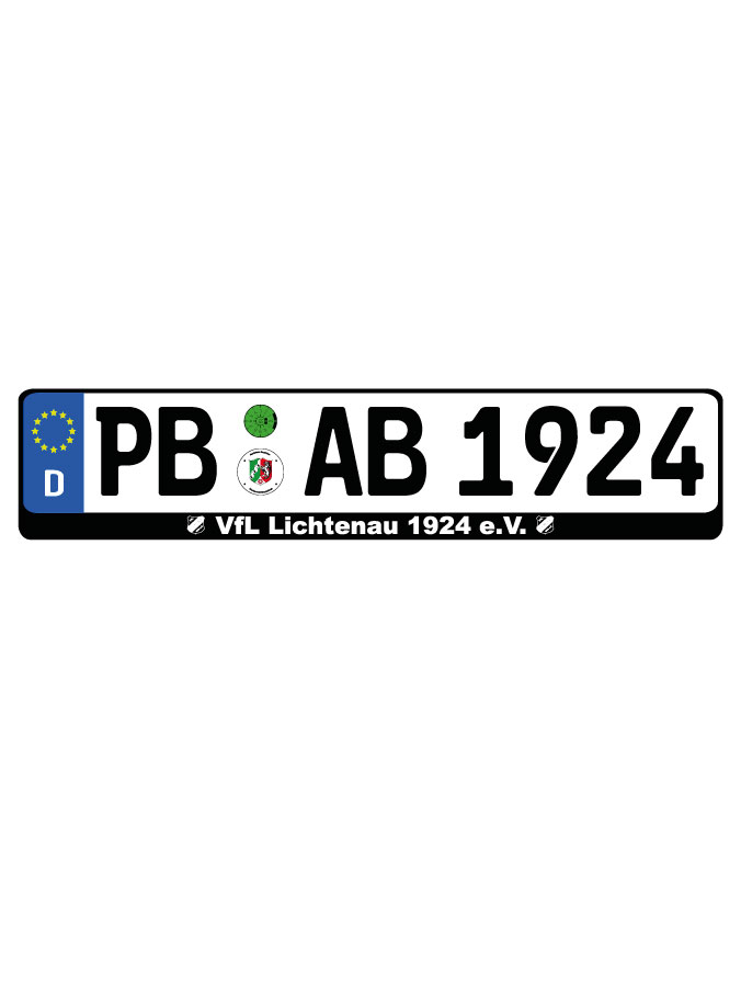 Kennzeichenhalter Kalden (2er Set)