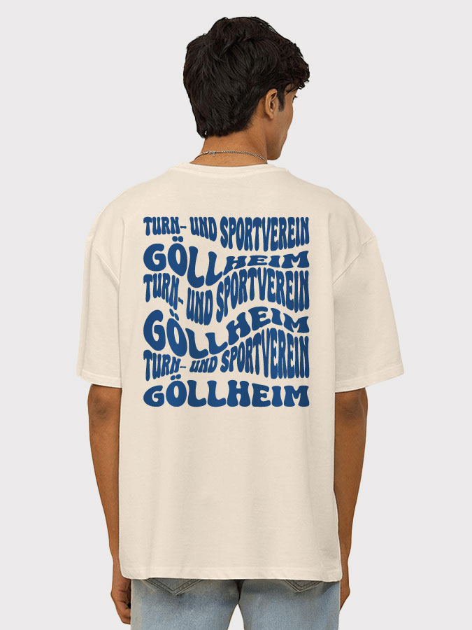 Oversized Shirt Wavy Herren