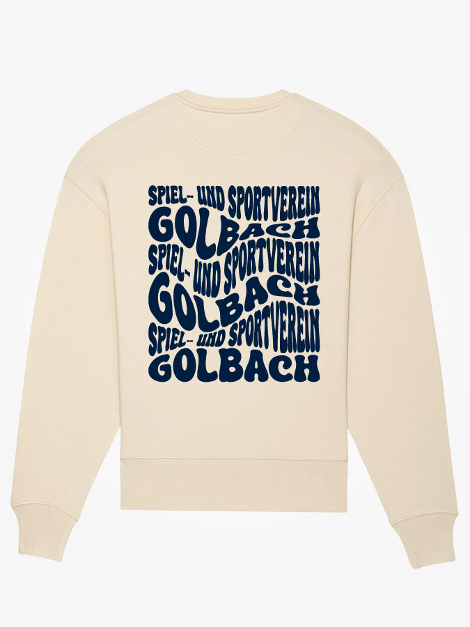 Sweatshirt Oversized Wavy Herren