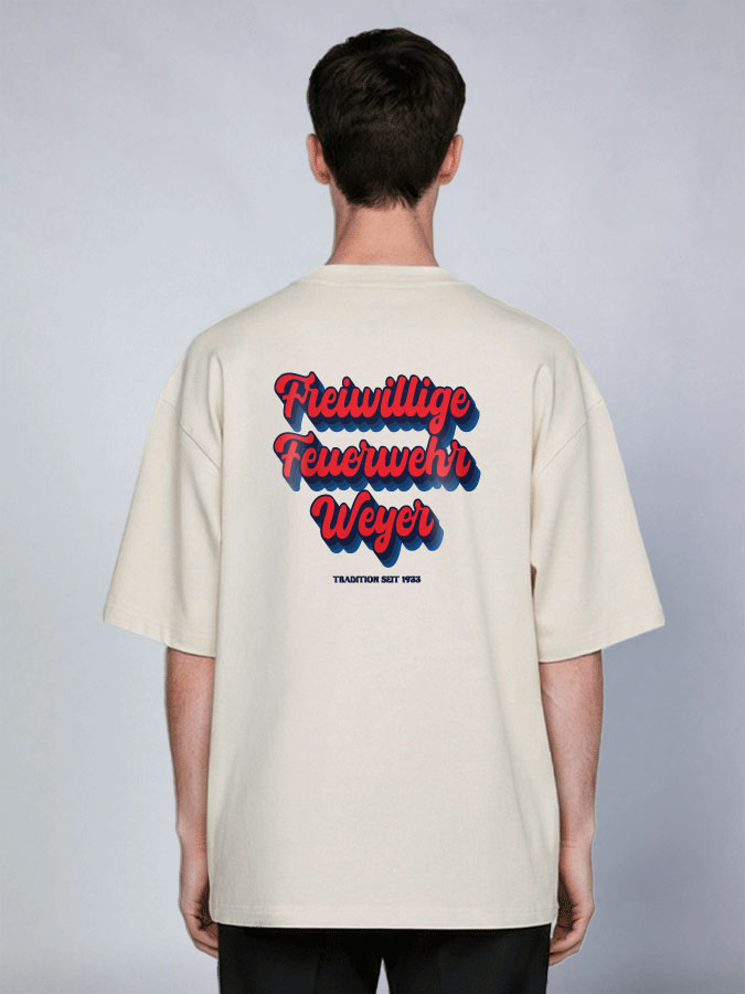 Oversized Shirt Vintage Herren