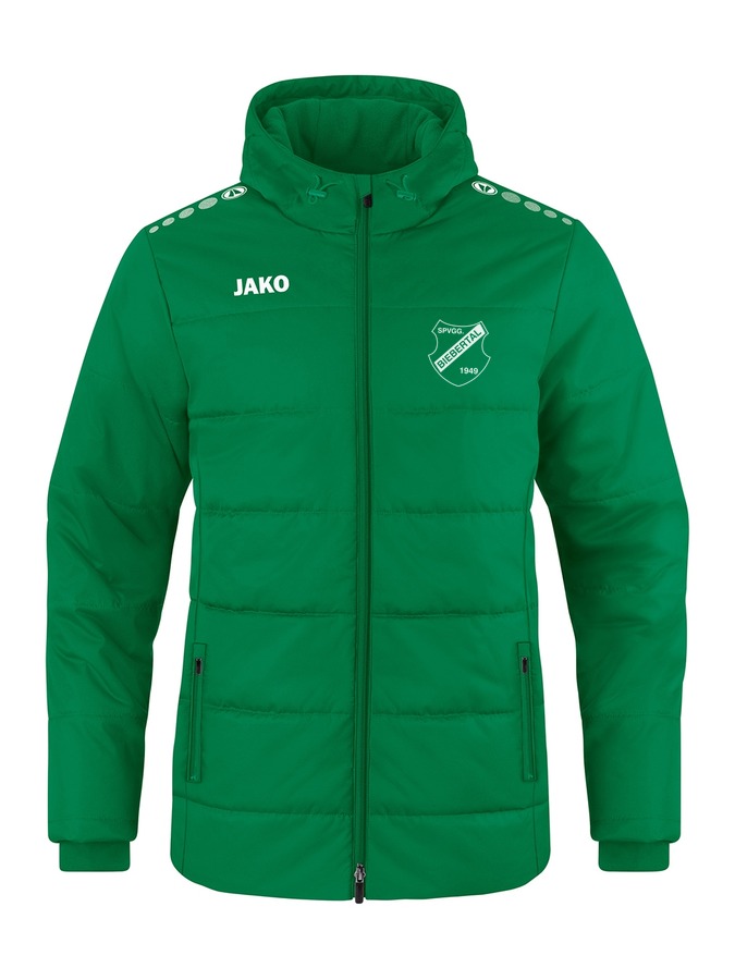 Jako Coachjacke Team mit Kapuze