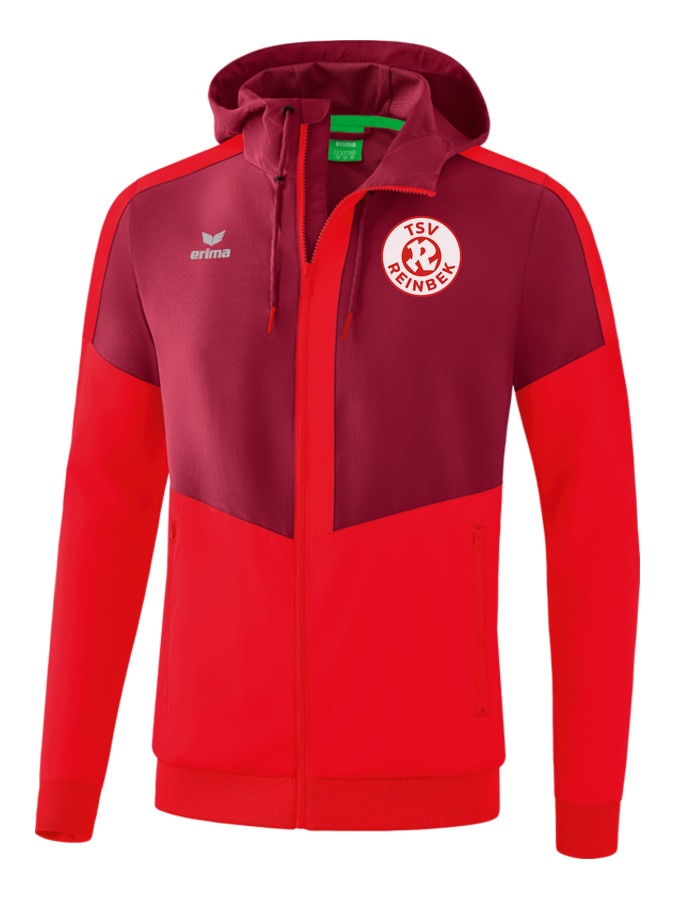 Erima Squad Tracktop Jacke mit Kapuze
