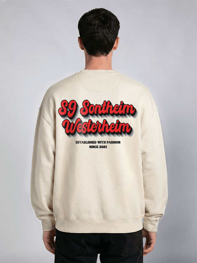 Oversized Sweater Vintage Herren