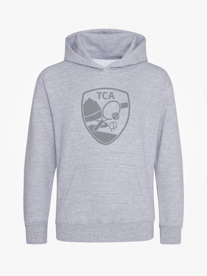 Hoodie All Grey Kids Unisex