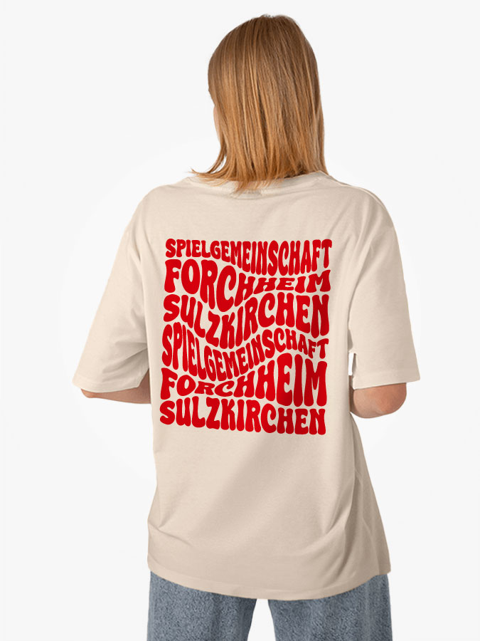 Oversized Shirt Wavy Unisex