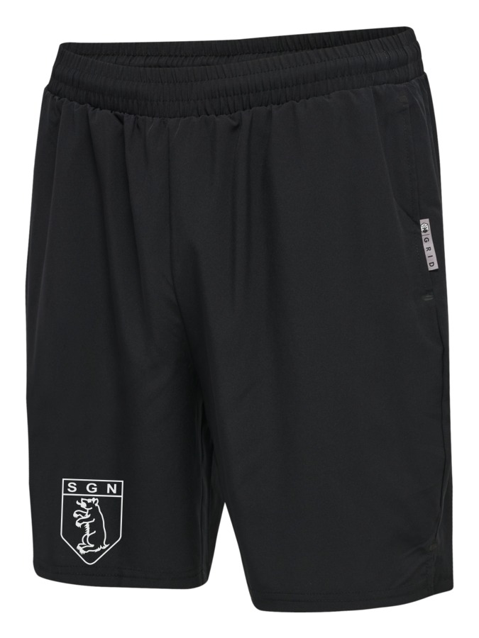Hummel Move Grid Woven Shorts