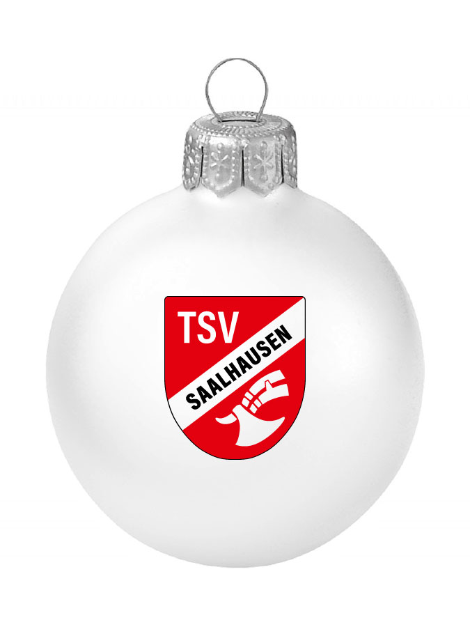 Weihnachtskugel Logo 8cm