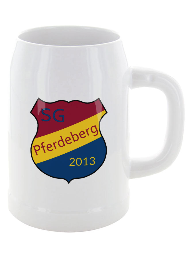 Bierkrug 0,5l Logo