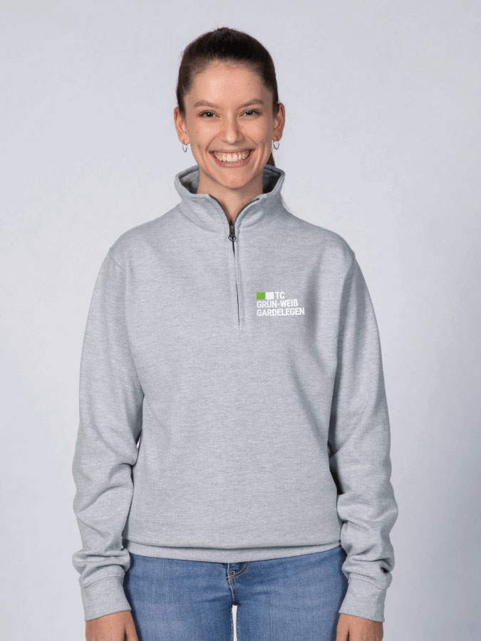 Half Zip Sweater Flag Damen