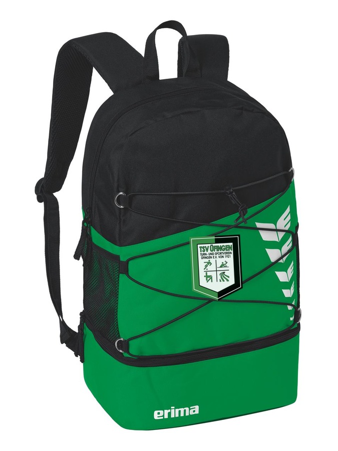 Erima Six Wings Rucksack mit Bodenfach