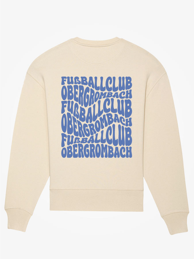 Oversized Sweater Wavy Herren