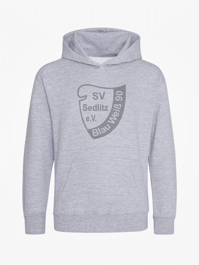 Hoodie All Grey Kids Unisex