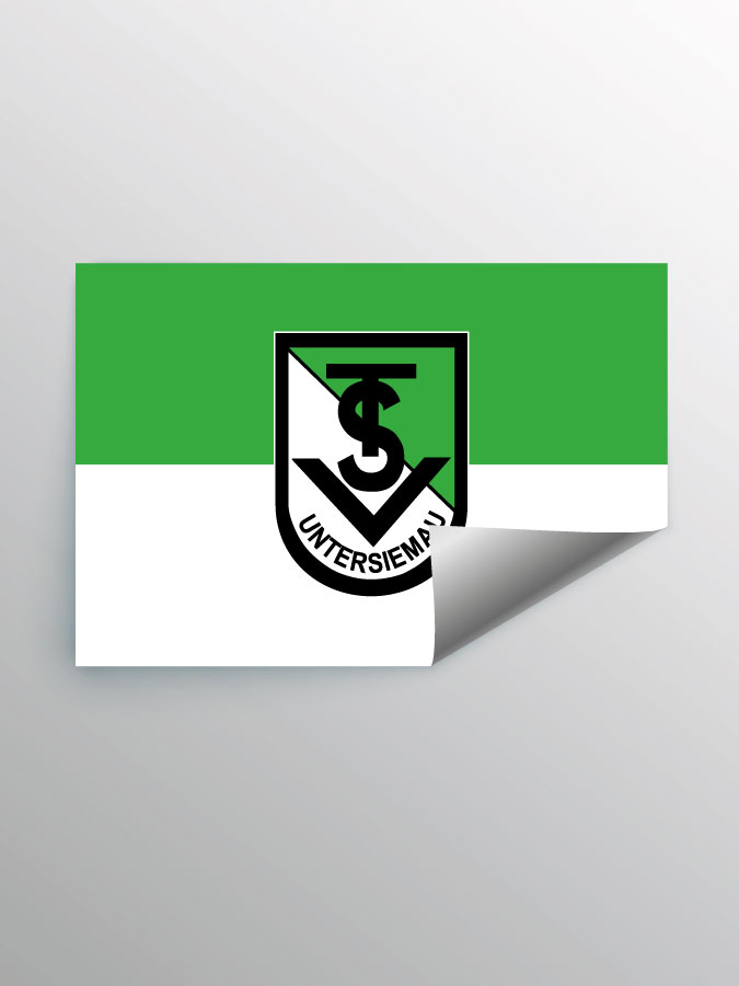 Aufkleber DIN A7 Logo