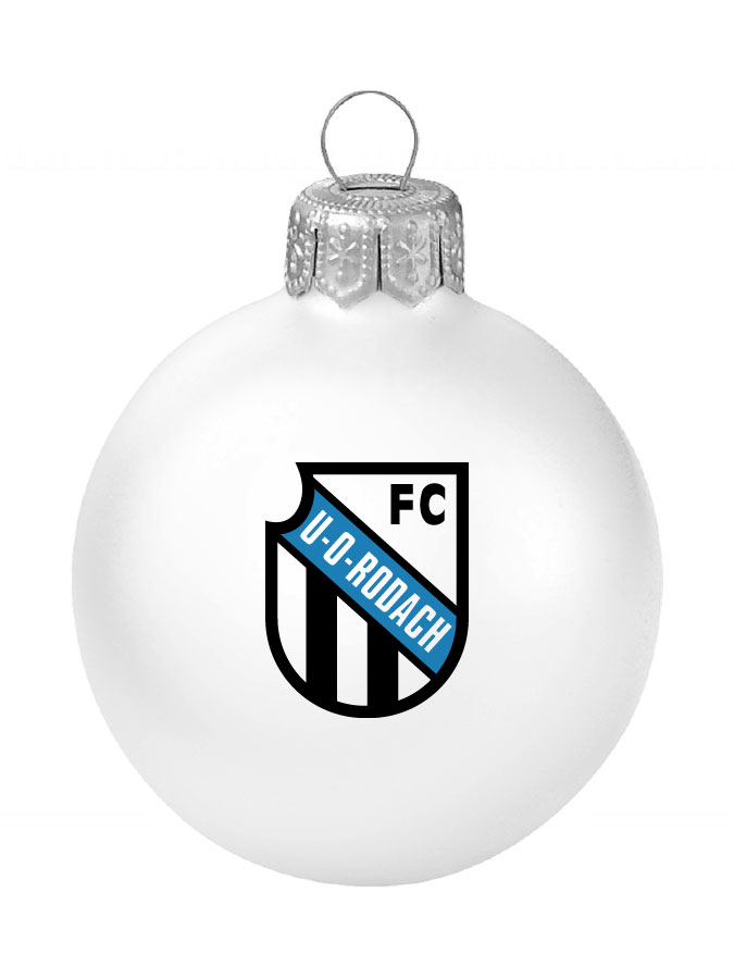 Weihnachtskugel Logo 8cm