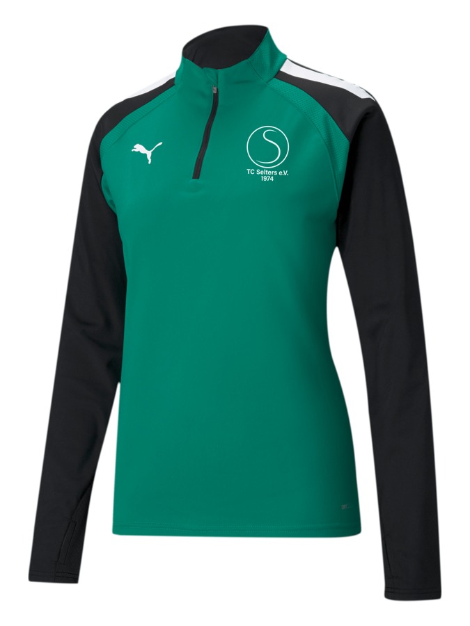 PUMA teamLIGA 1/4-Zip-Top Damen