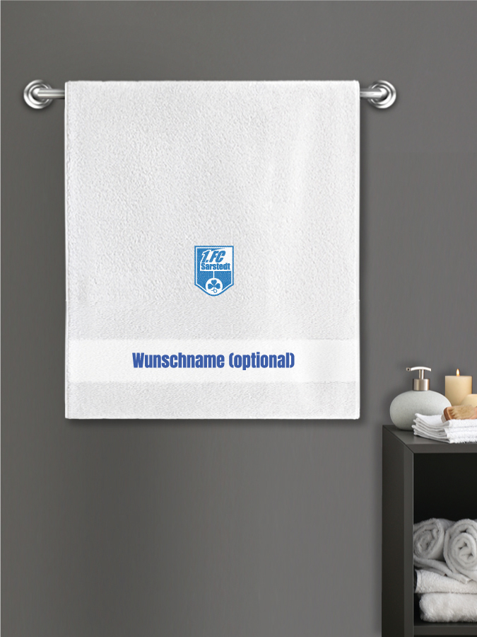 Badehandtuch Team Sticklogo