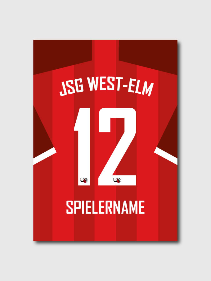 Wandposter Jersey