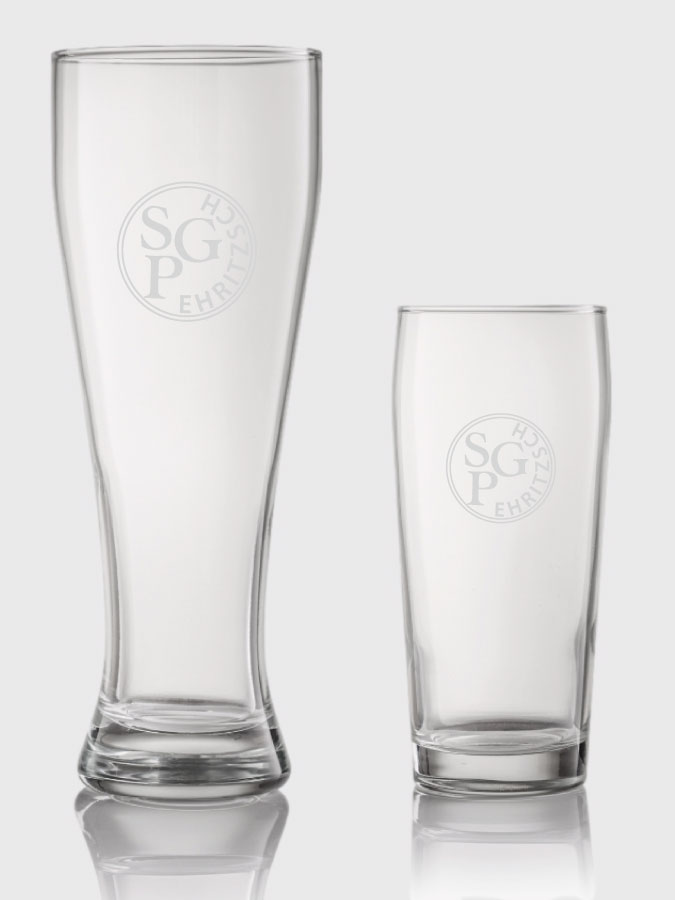 Biergläser Gravur