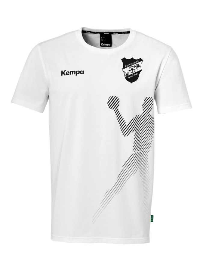 Kempa T-Shirt Black & White