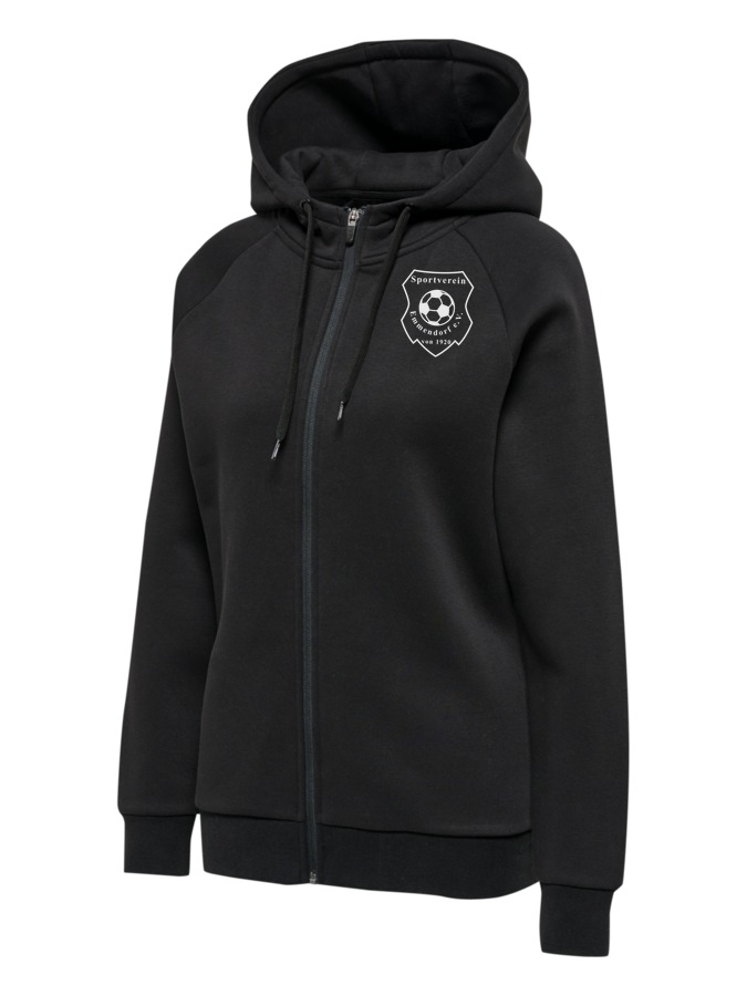 Hummel Red Heavy Zip Hoodie Damen